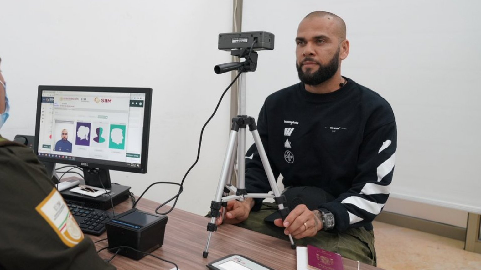 Dani Alves pasa sus días en la prisión Brians 2 (Foto: Cuartoscuro / INAMI)