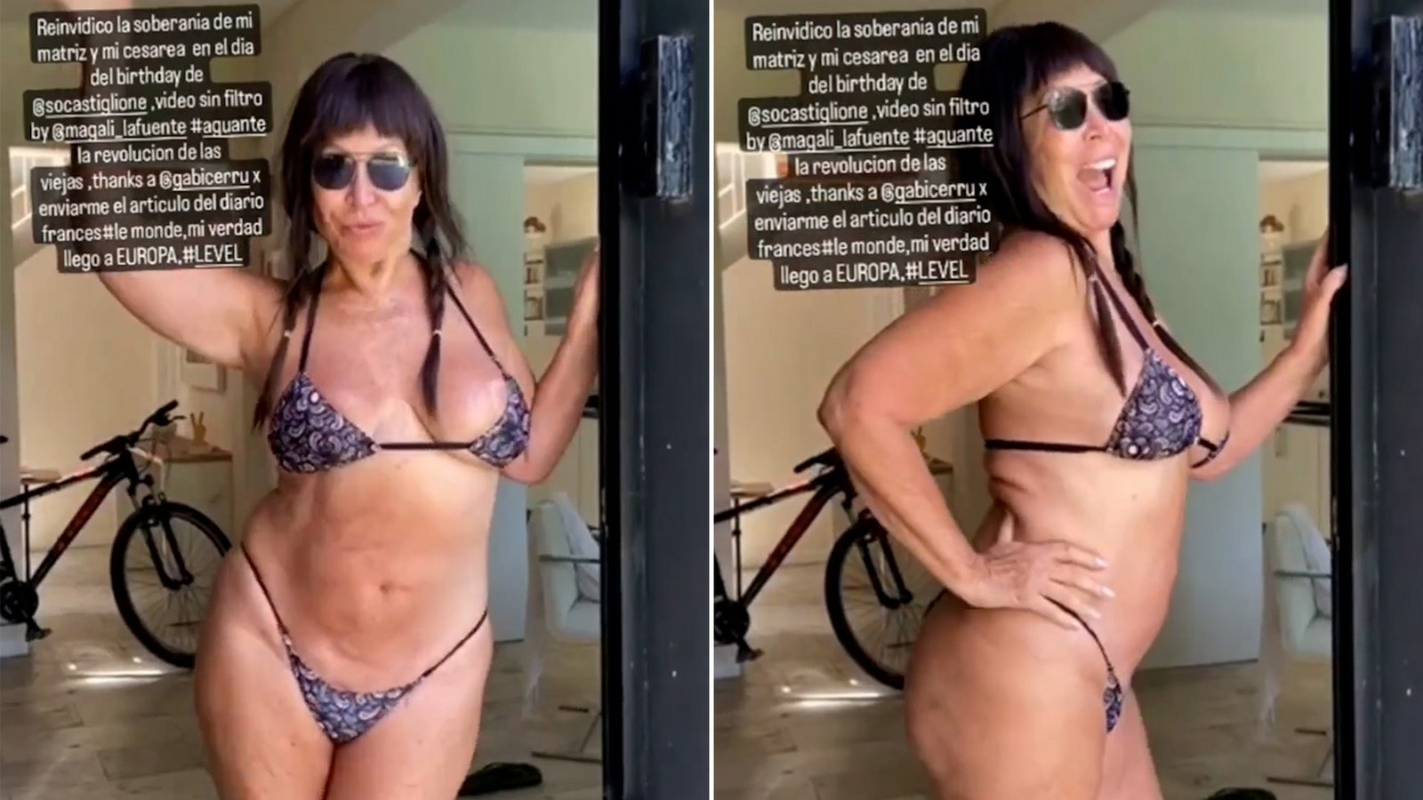 Los posteos de Moria Casán por el cumpleaños de su hija Sofía Gala Castiglione (Fotos: Instagram)