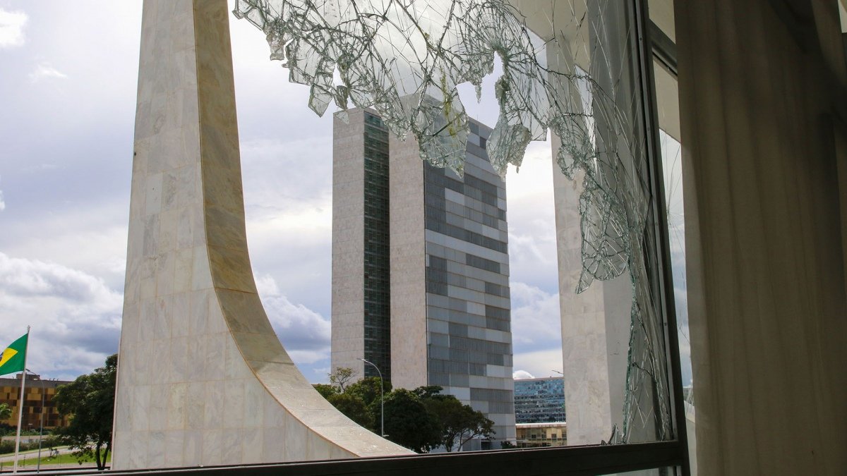 En Brasil manifestantes causaron daos irreparables en el patrimonio de ese pas Fotos pblicas