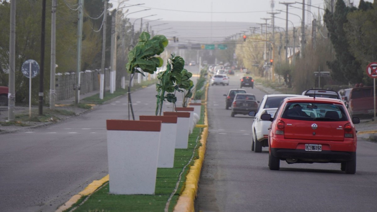 El SMN decret alerta amarilla por el nivel de vientos en la provincia de Santa Cruz Foto David Snchez