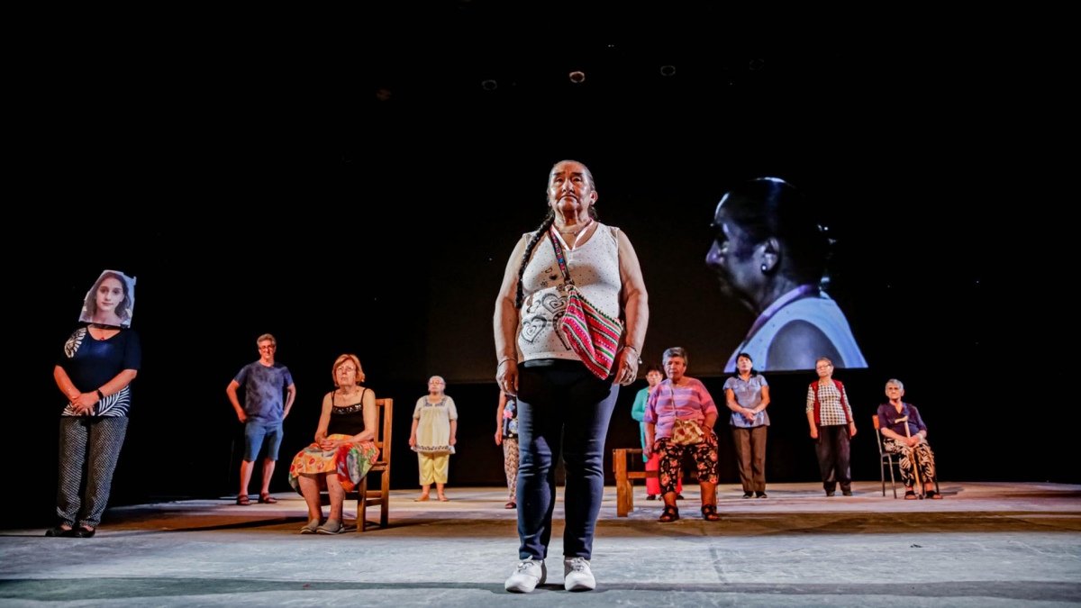 Los ensayos previos de Los Nacimiento Foto Prensa Teatro Cervantes