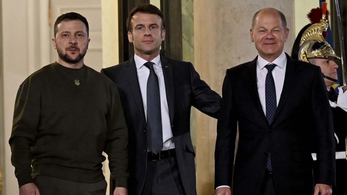 Zelenski viajo por Reino Unido y Francia mientras siguen los combates Foto AFP