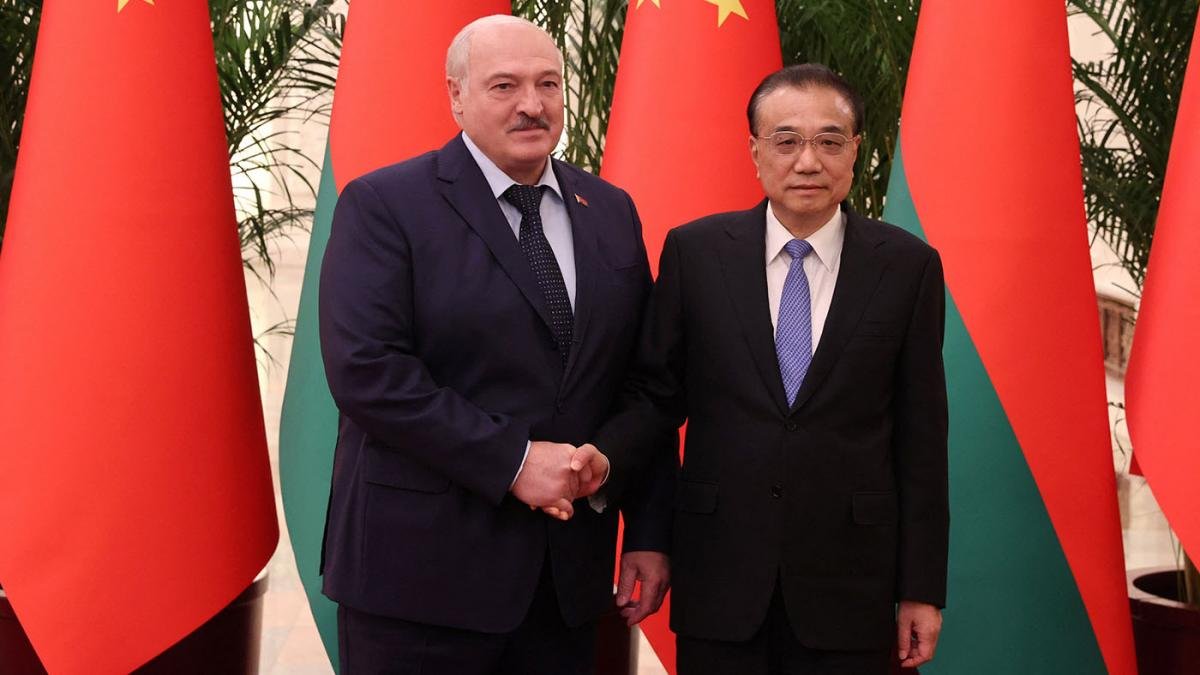 Alexandr Lukashenko se reuni con Xi Jinping y apoy su propuesta de paz Foto AFP