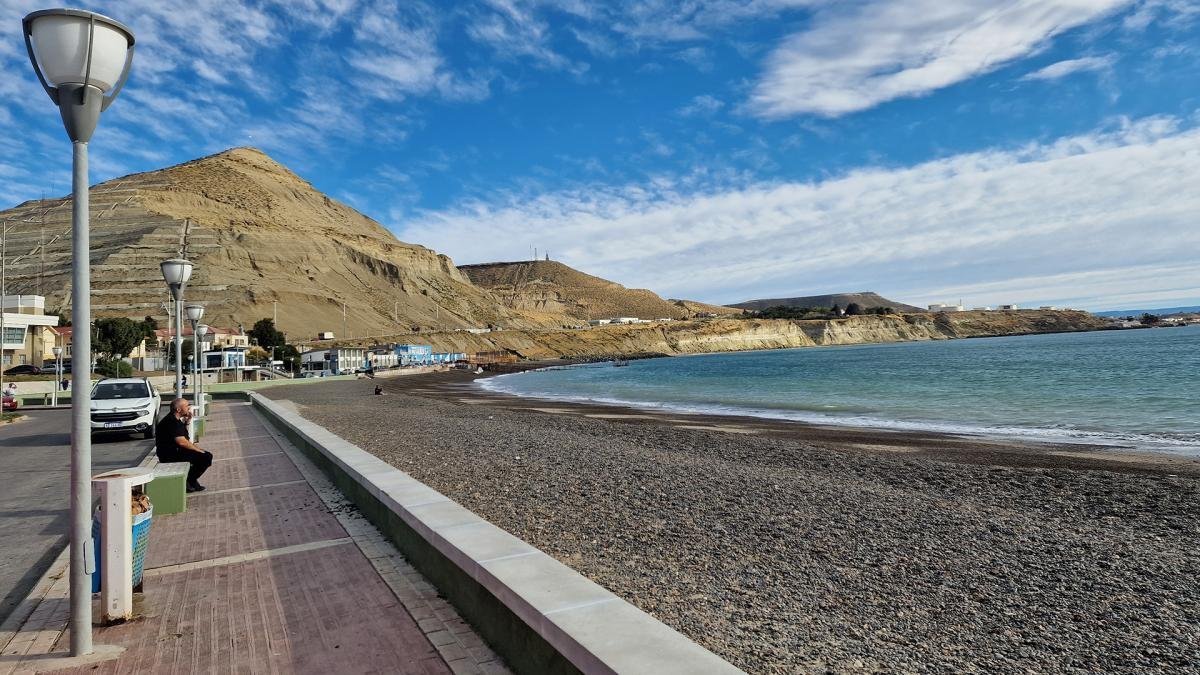 Senderos a la orilla del mar para disfrutar de las costas comodorenses Foto prensa Comodoro Rivadavia