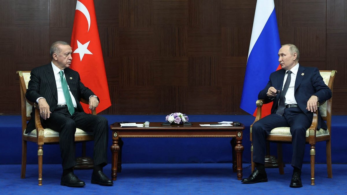 Erdogan junto a Putin Foto archivo AFP