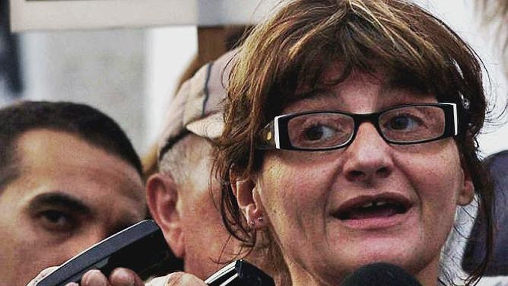 Gladys Cabezas hermana del fotgrafo asesinado