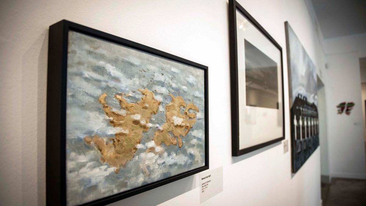 Obra de Manuel Aja Espil Foto Camila Godoy