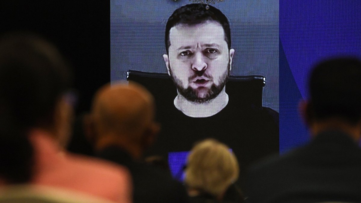Presidente ucraniano Volodimir Zelenski Foto AFP