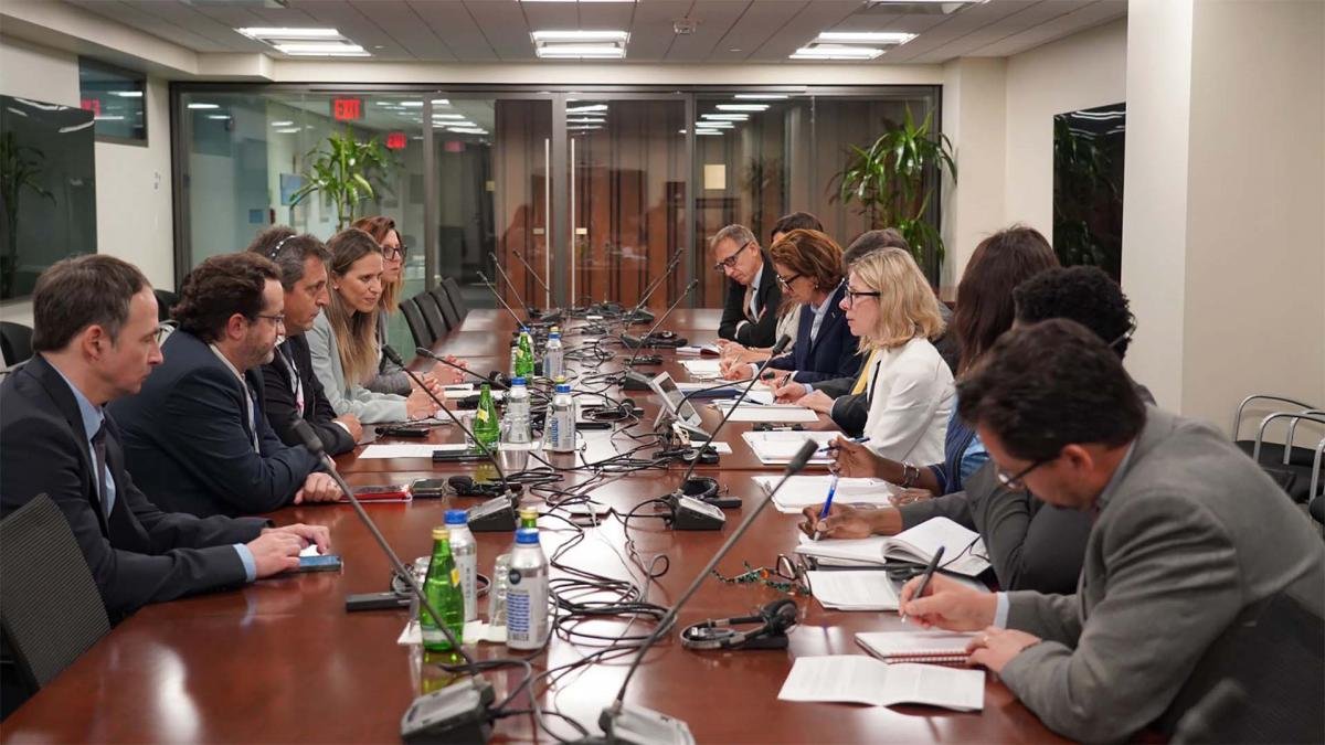 Massa calific como muy positiva la reunin que mantuvo con Bjerde Foto prensa