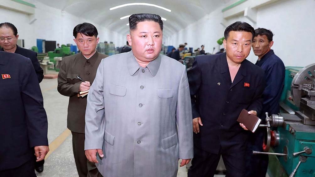 Kim Jongun orden los preparativos finales para el lanzamiento Foto AFP