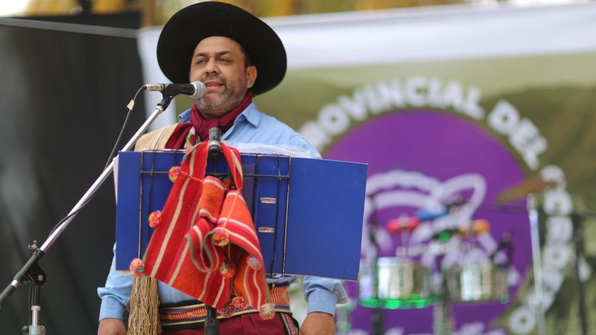 La poesa y los recitados gauchescos tambin estuvieron presentes en la Fiesta Provincial del Cordero Foto Ramiro Gmez