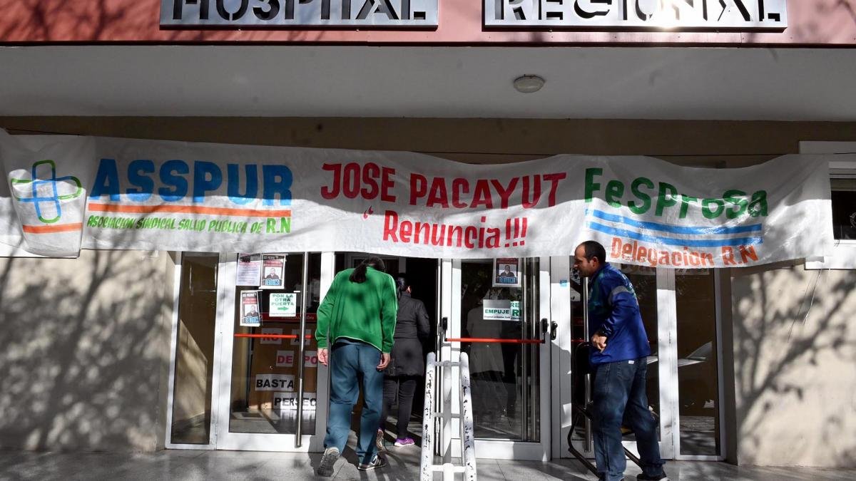 Paro del personal de Salud de Ro Negrofoto Marcelo Ochoa