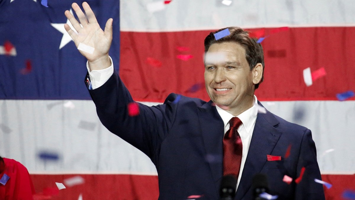 El gobernador de Florida Ron De Santis AFP