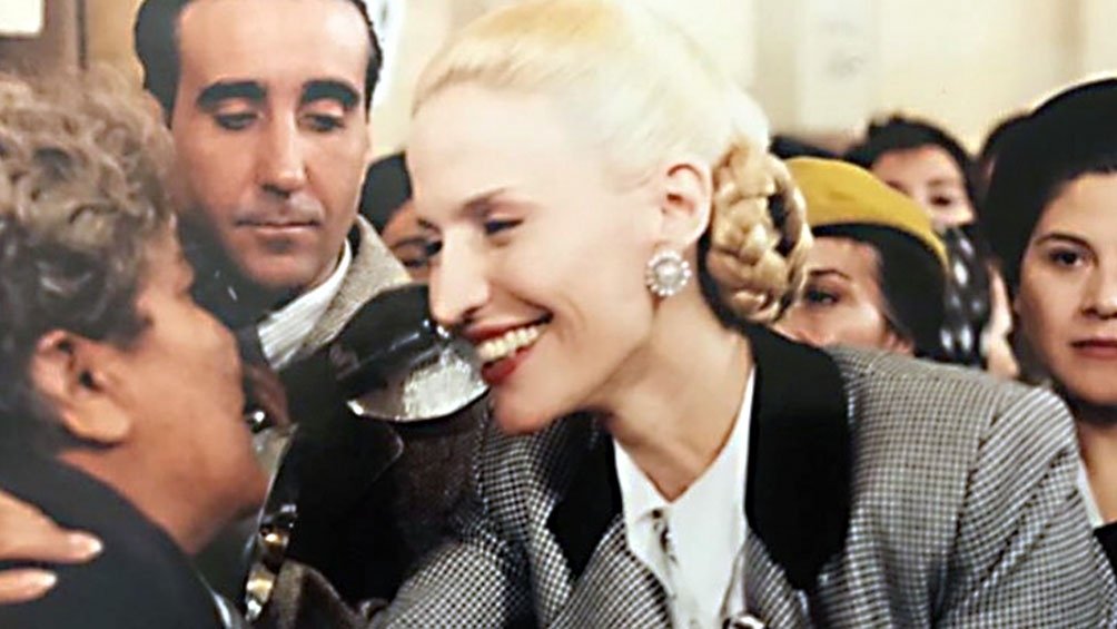 Despus de haberla encarnado en cine Goris vuelve al personaje de Evita Foto archivo