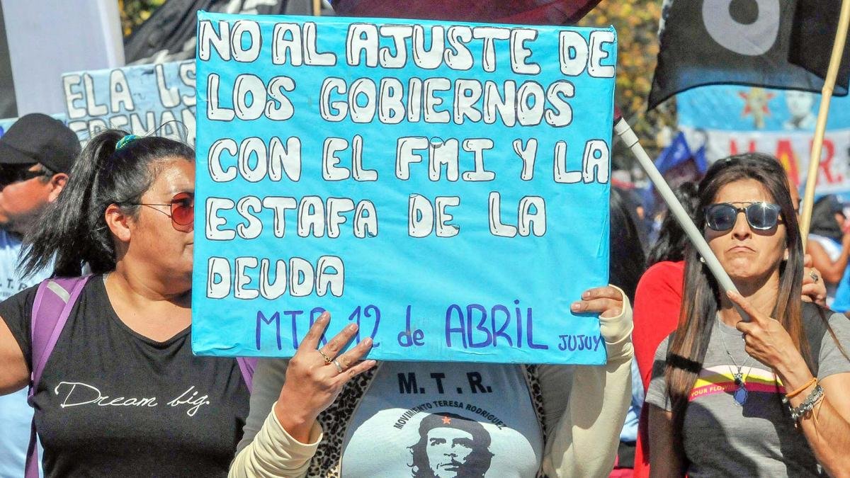 La marcha atraves 22 provincias y recorri ms de 100 ciudades Foto Archivo