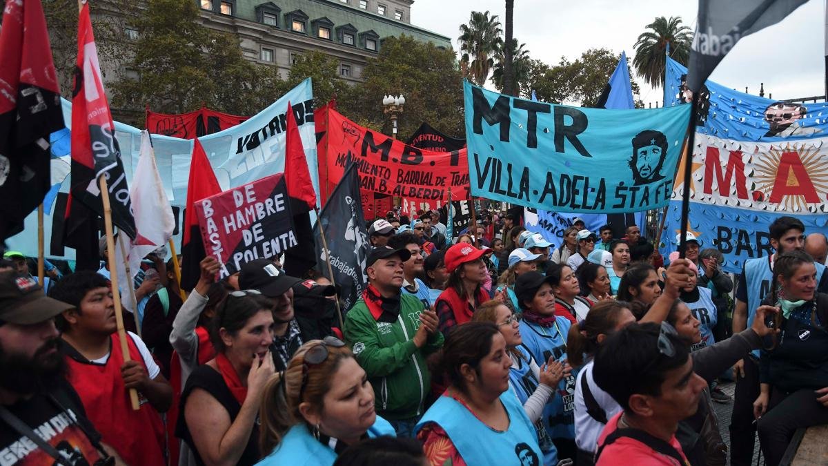 Esta es una gran jornada de lucha que recorri el pas para traer los reclamos de cada regin Seal el dirigente del PO cordobs Manuel Berardo Foto Ral Ferrari