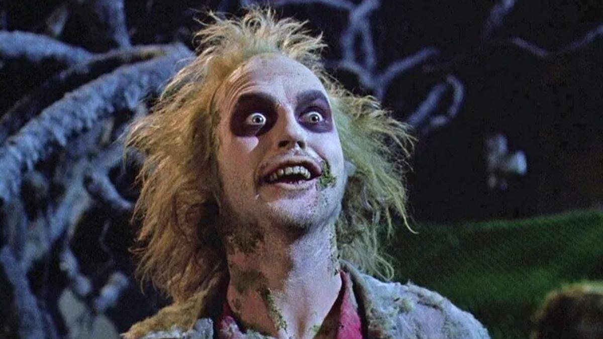 Michael Keaton en el Beetlejuice de 1988