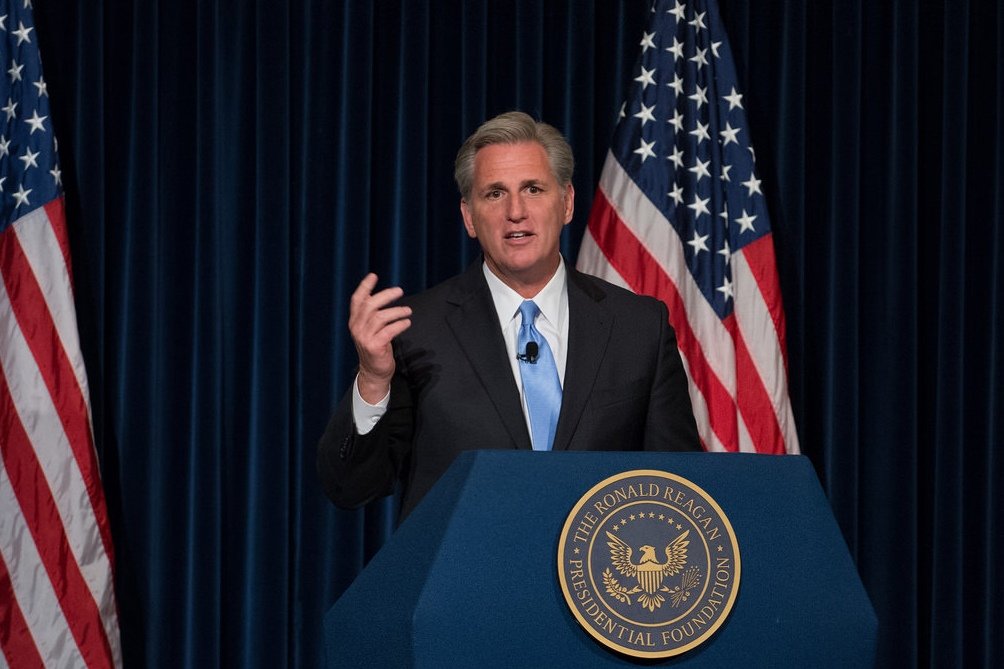 El lder republicano en la Cmara de Representantes Kevin McCarthy asegur que el pacto hace lo que es responsable para nuestros hijos Foto Archivo