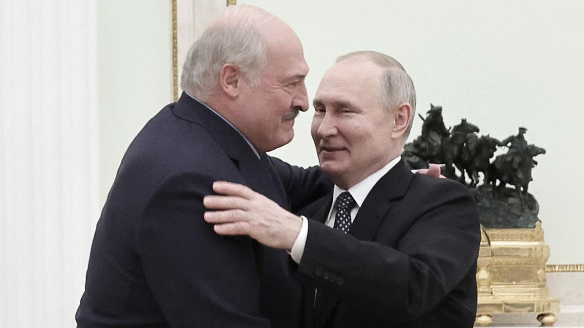Alexander Lukashenko presidente de Bielorrusia aliado de Putin Foto AFP