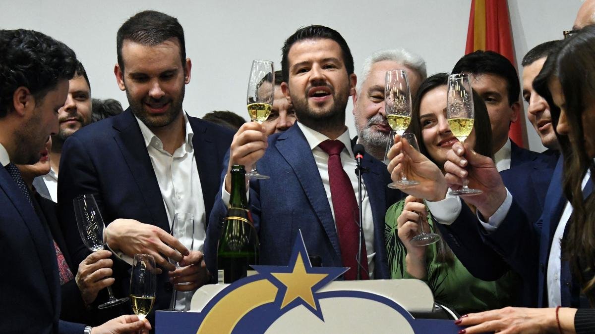 El presidente montenegrino Jakov Milatovic espera formar una nueva mayora legislativa Foto AFP