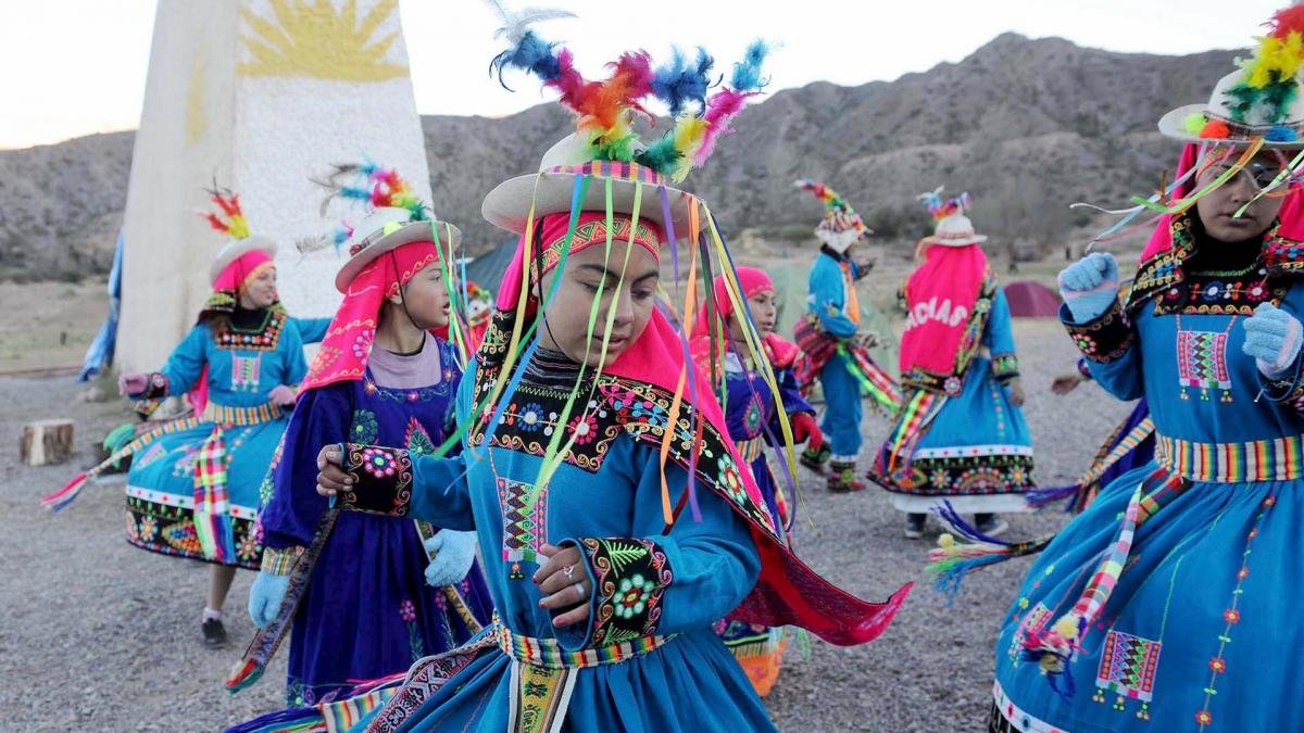 Varias comunidades del NOA y la Patagonia preparan celebraciones por el solsticio de invierno que segn el Servicio de Hidrografa Naval se producir el mircoles 21 a las 1158 Foto Maximiliano Luna