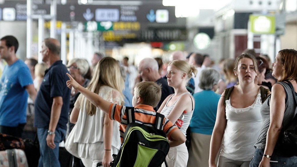 Ezeiza fue el principal aeropuerto por donde entraron los visitantes