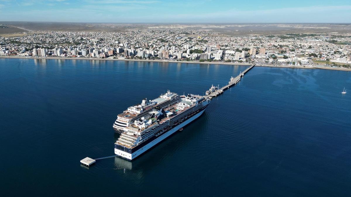 La terminal de cruceros de Puerto Madryn se inaugur en 2003 Archivo Maxi Jonas