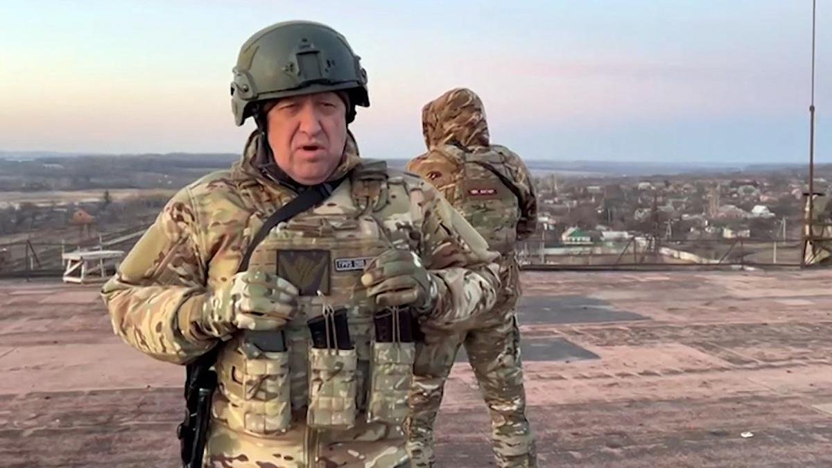 Prigozhin sostuvo que la rebelin estuvo dirigida contra la cpula militar rusa y no contra Putin Foto AFP