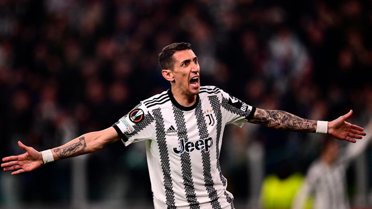 Angel Di Mara jug en la Juventus en la ltima temporada Foto AFP