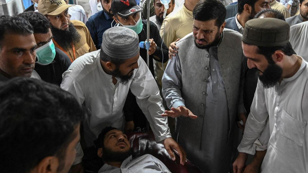 El atentado fue dirigido contra un partido poltico pakistan Foto AFP