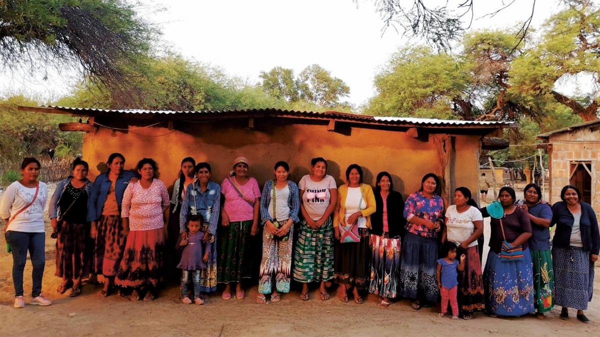 El libro Formas de incidir propone acciones decididas a transformar las realidades de diversos grupos como el de las tejedoras del pueblo wich en Salta Foto Prensa