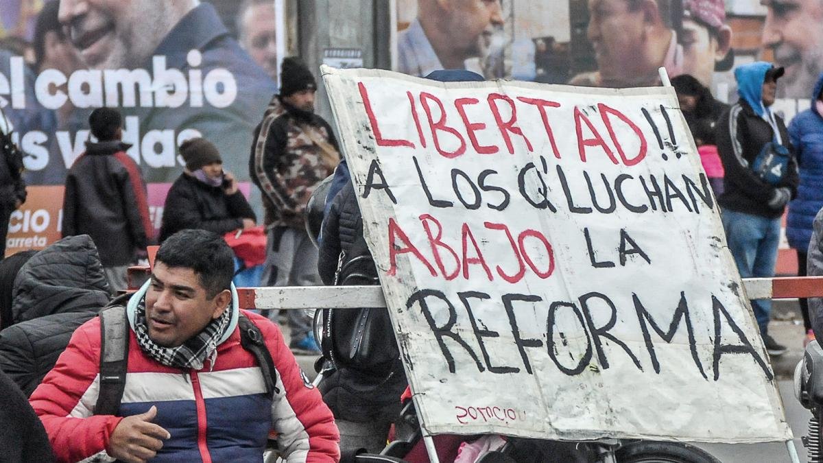 Un equipo del programa estuvo en Jujuy y habl con las comunidades constituyentes docentes y organismos que denuncian represin y violacin de DDHH Foto Edgardo Valera