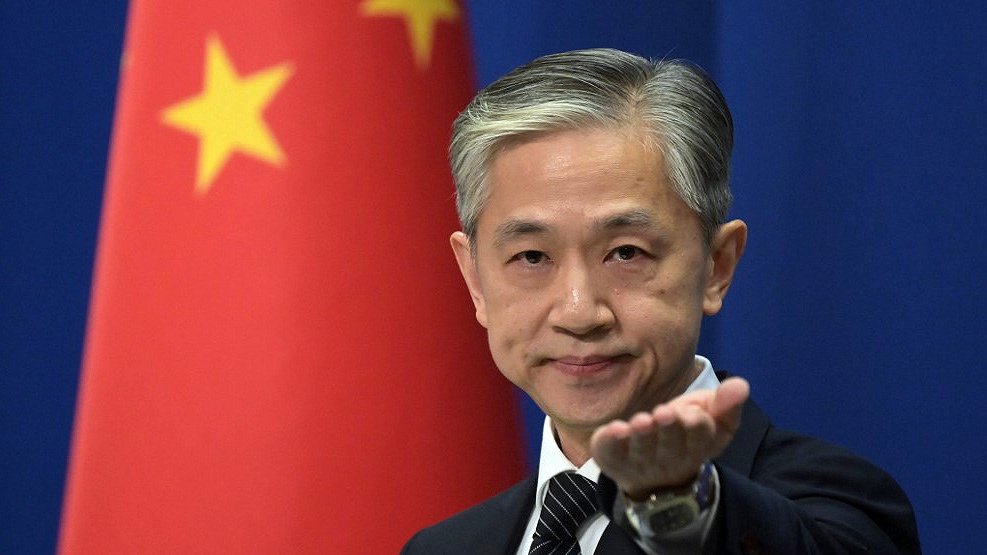 Wang Wenbin objeto a EEUU y sus aliados Foto AFP