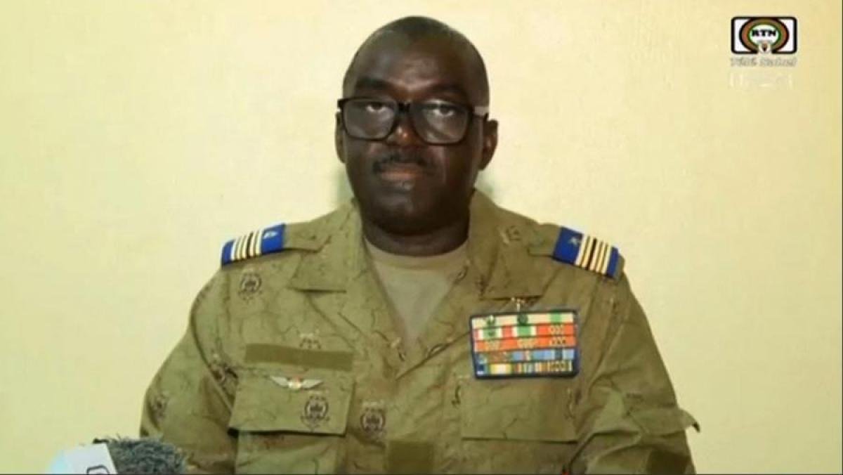 El general Abdourahamane Tchiani el lder de los golpistas Foto AFP