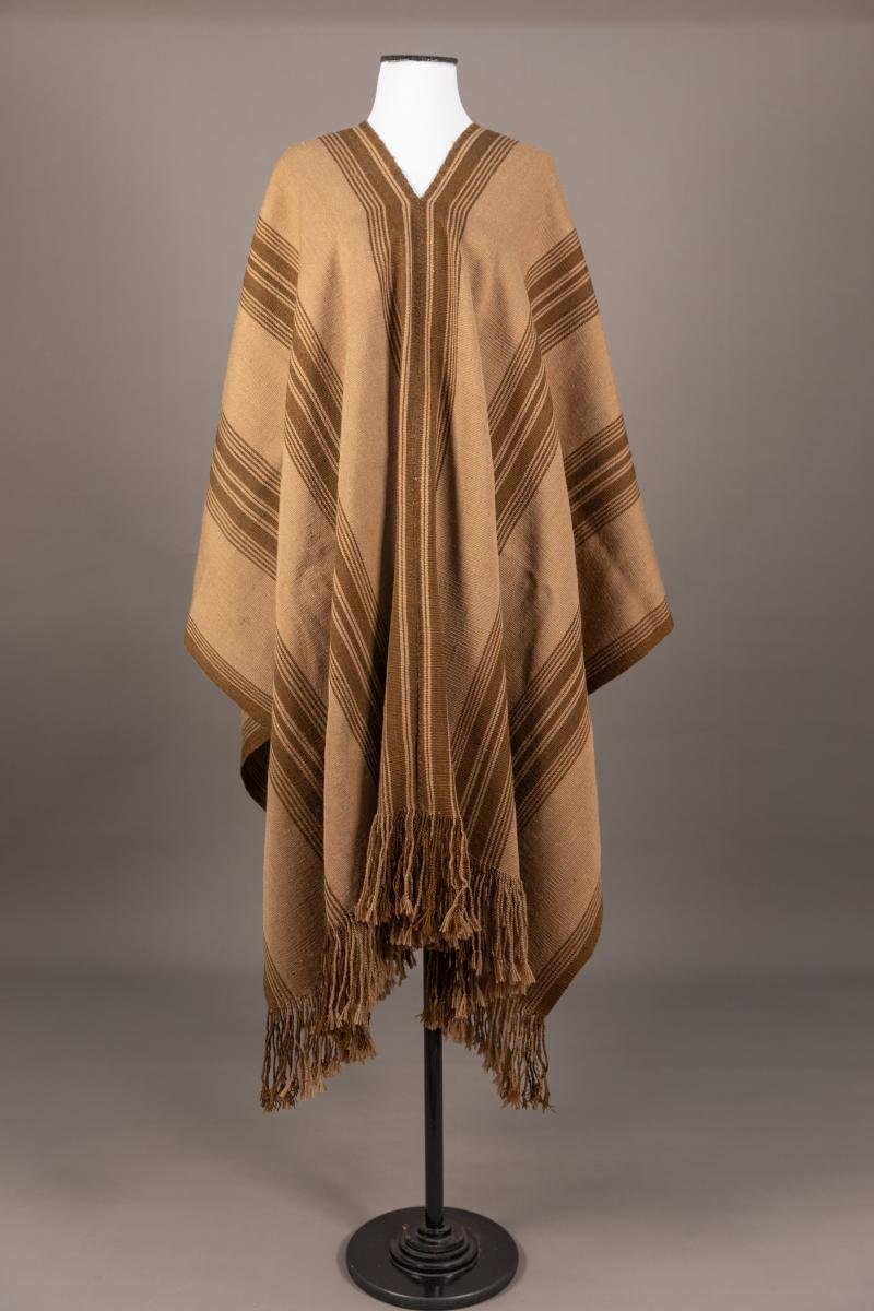 El poncho de la artesana Grfaciela Salvatierra