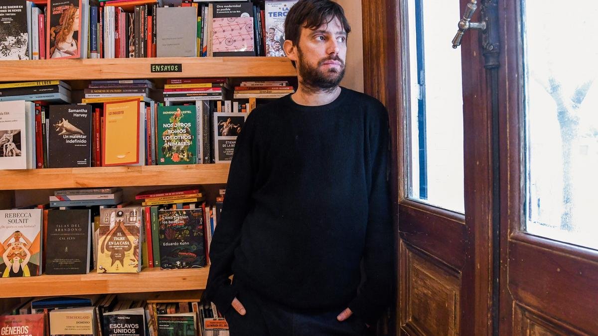 Sebastin Masquelet trabaj la novela junto a Juan Forn foto Nacho Sanchez