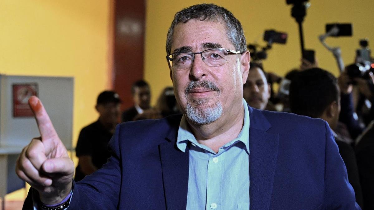 Bernardo Arvalo presidente electo de la Repblica de Guatemala Foto AFP