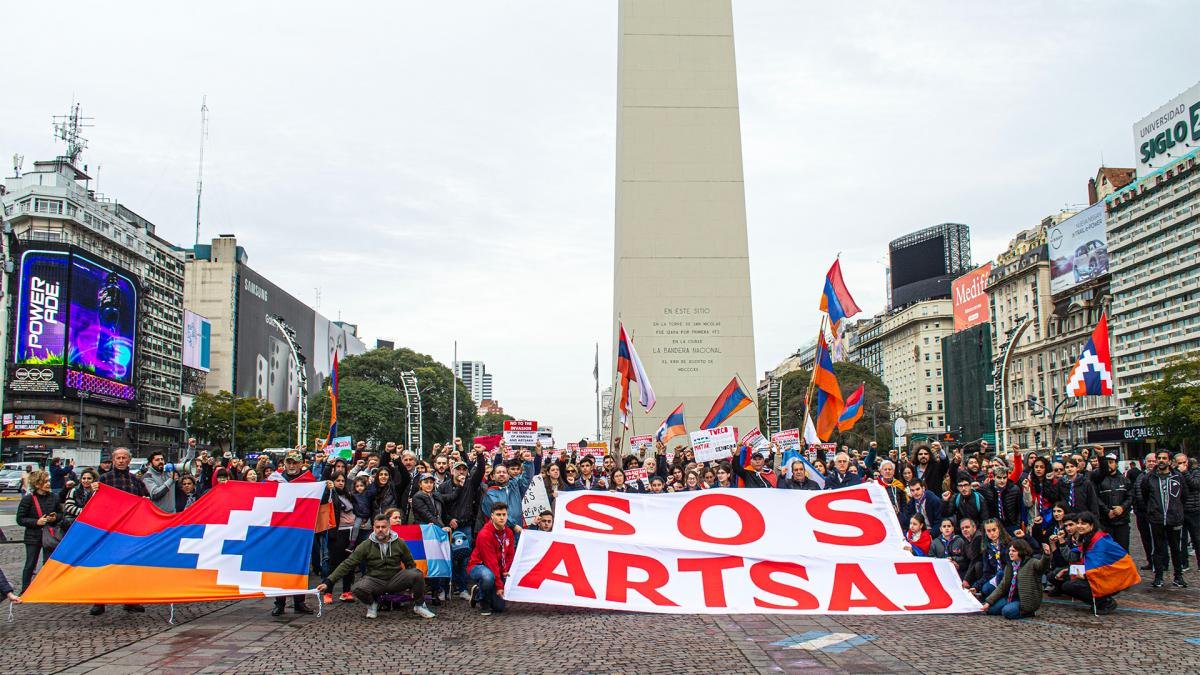 La manifestacin de este sbado Foto Prensa