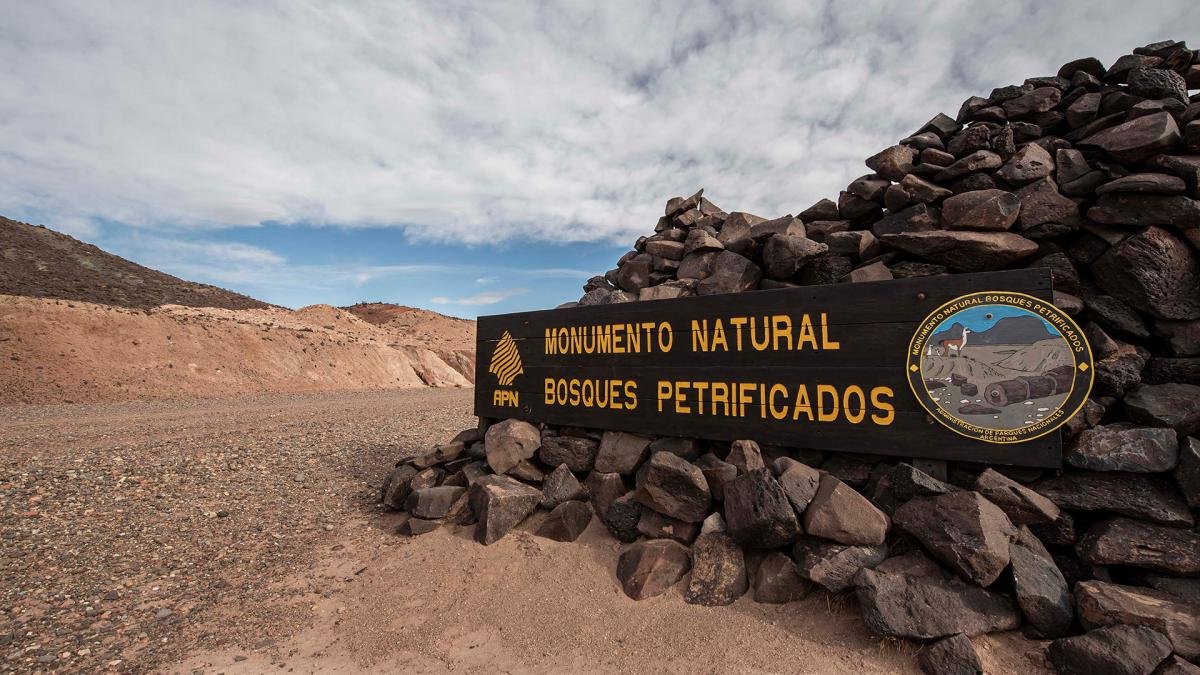 El programa Santa Cruz Recorre se realizar donde se encuentra el Monumento Natural Bosques Petrificados foto prensa
