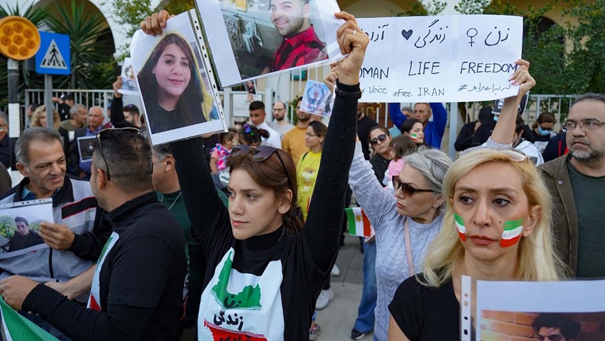 La muerte de la joven kurda iran el 16 de septiembre de 2022 desat una ola de protestas Foto AFPArchivo