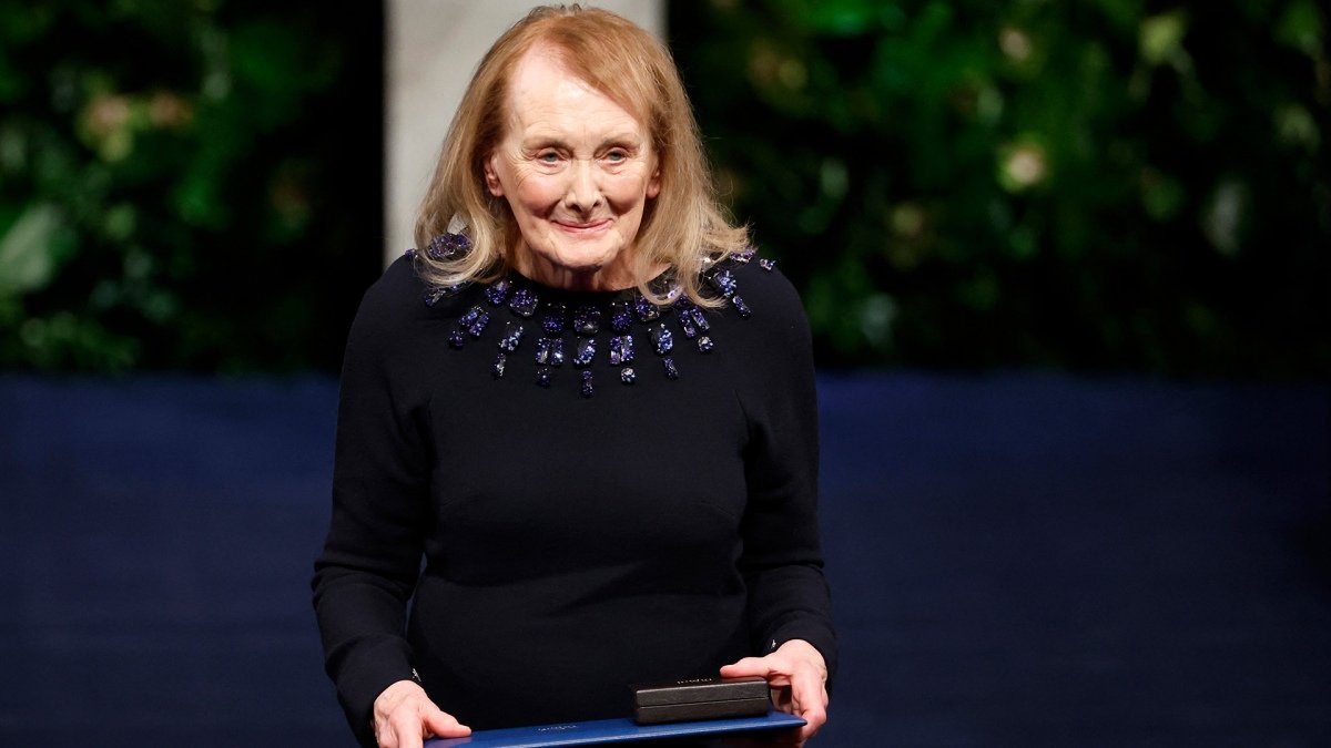Annie Ernaux ganadora del Premio Nobel de Literatura 2022 naci en Lillebonne en 1940 Foto AFP