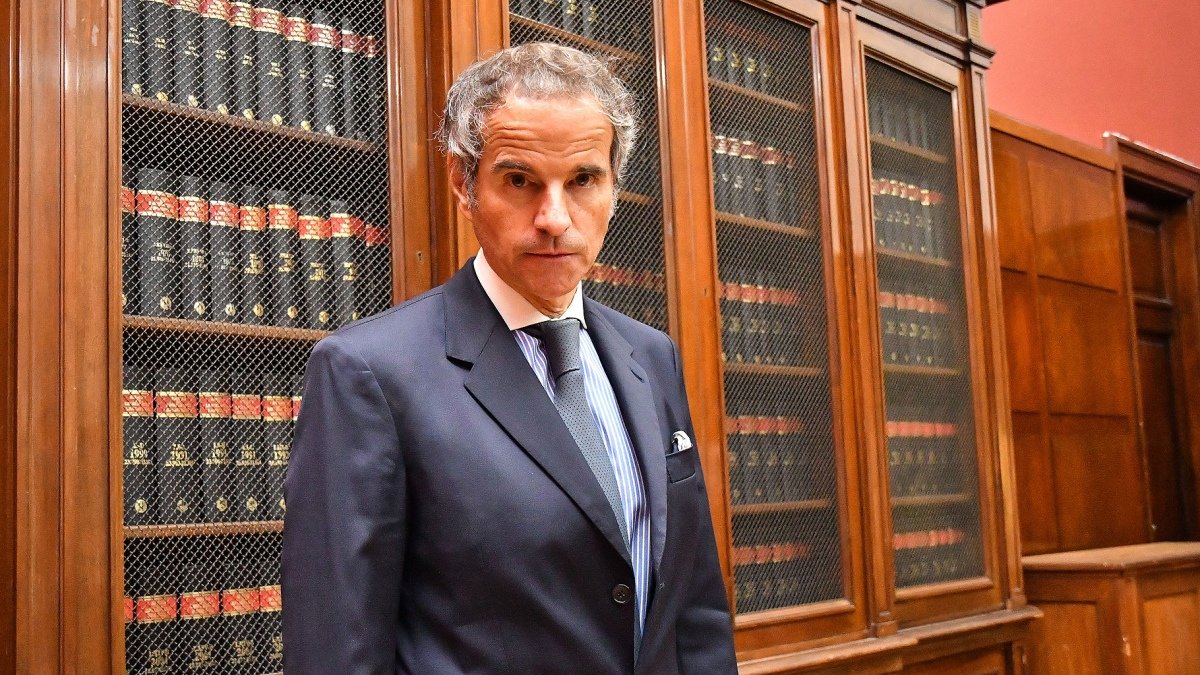 Grossi haba sido reelecto en marzo pasado en una reunin de la Junta de Gobernadores del OIEA Foto Alfredo Luna