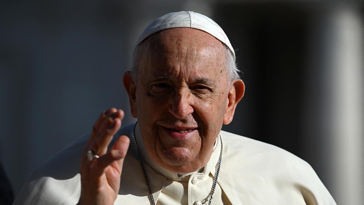 Es hora de trabajar juntos para detener la catstrofe ecolgica antes de que sea demasiado tarde declar el Papa durante una videoconferencia Foto AFP