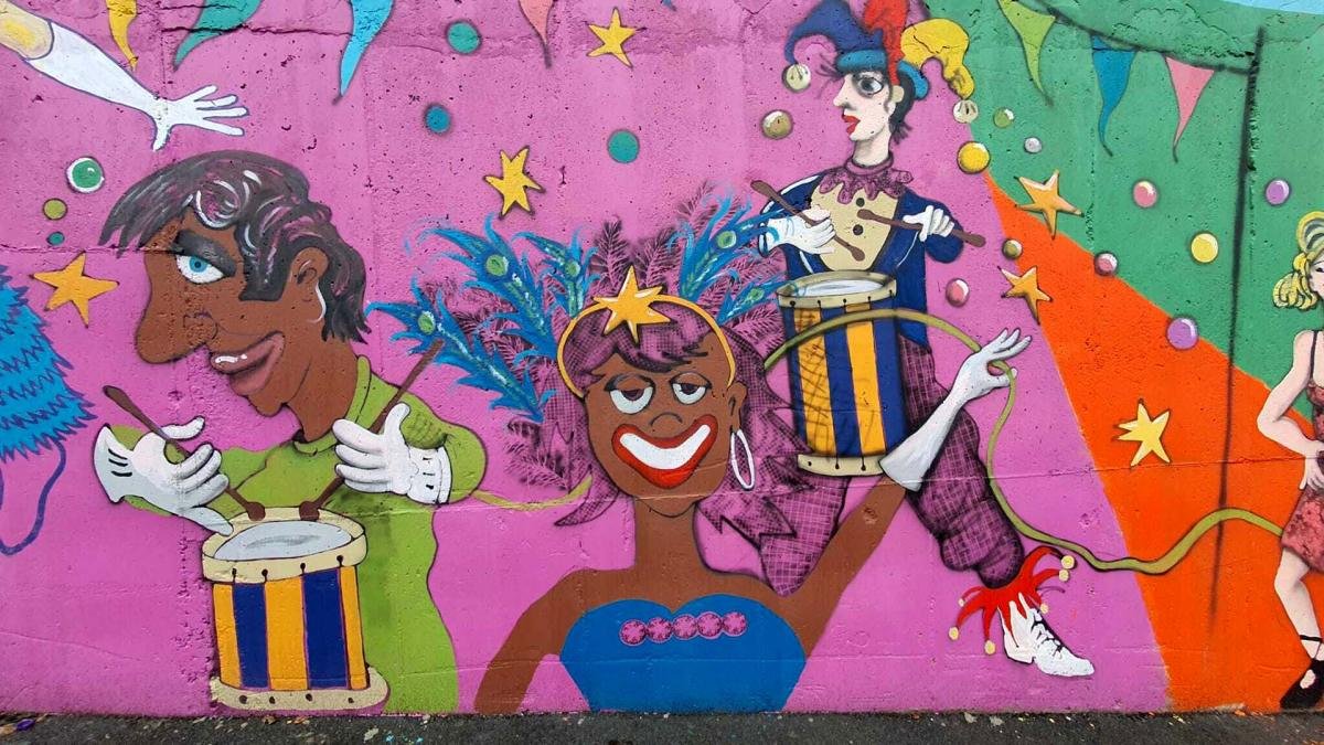 La murga y la alegra contagiosa del barrio pegado al Riachuelo Gentileza Omar Gasparini
