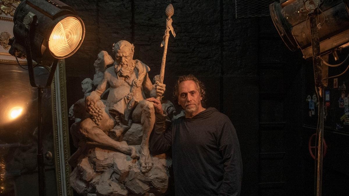 Gorlero en la imagen con Dionisio planea realizar en noviembre el Primer Festival de Teatro Musical de la Argentina en CABA varias provincias y en el exterior Foto Pepe Mateos