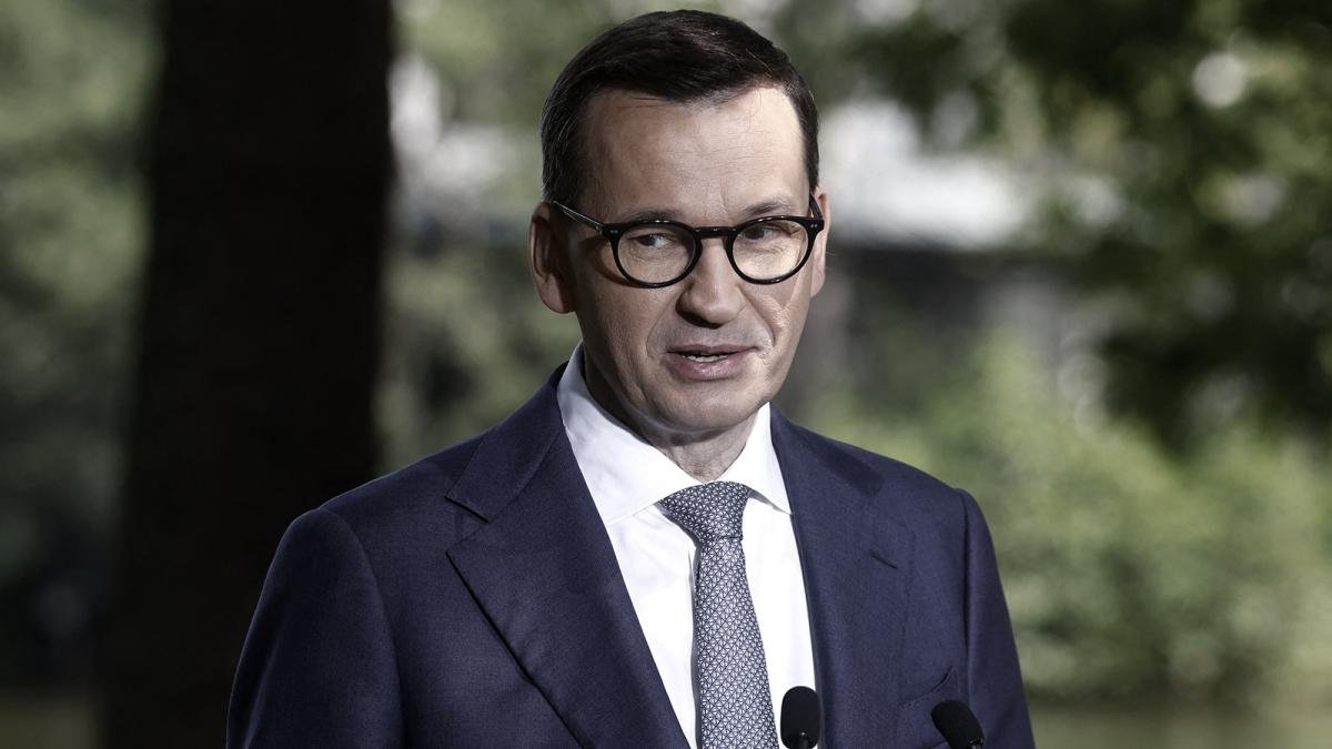 Primer ministro polaco Mateusz Morawiecki Foto AFP