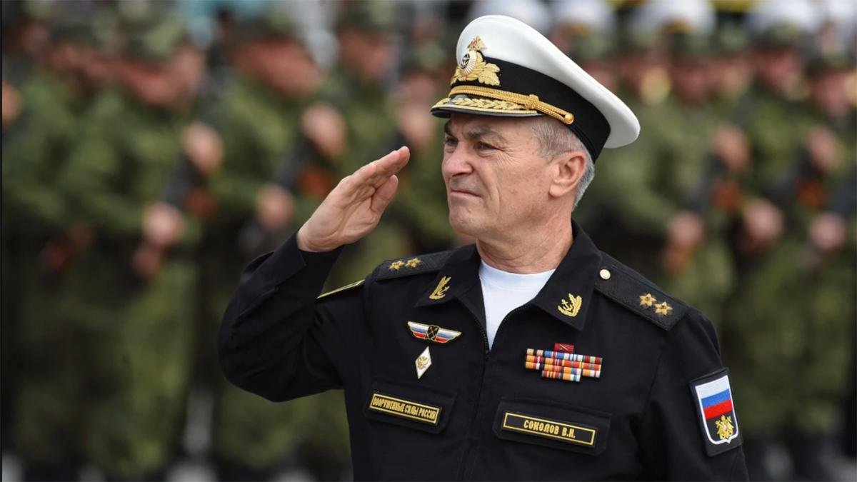 Rusia mostr imgenes del almirante Viktor Sokolov jefe de su flota del mar Negro a quien Ucrania dijo haber matado Foto Youtube
