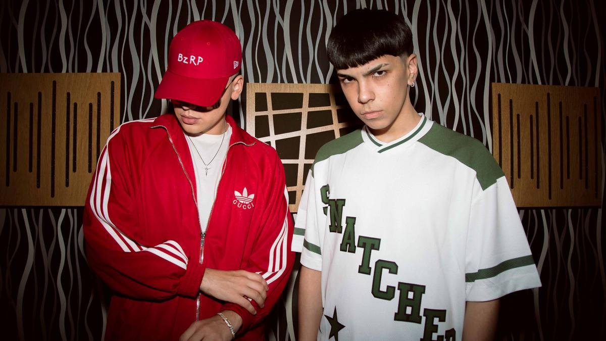 Bizarrap y Milo J posaron tras la grabacin
