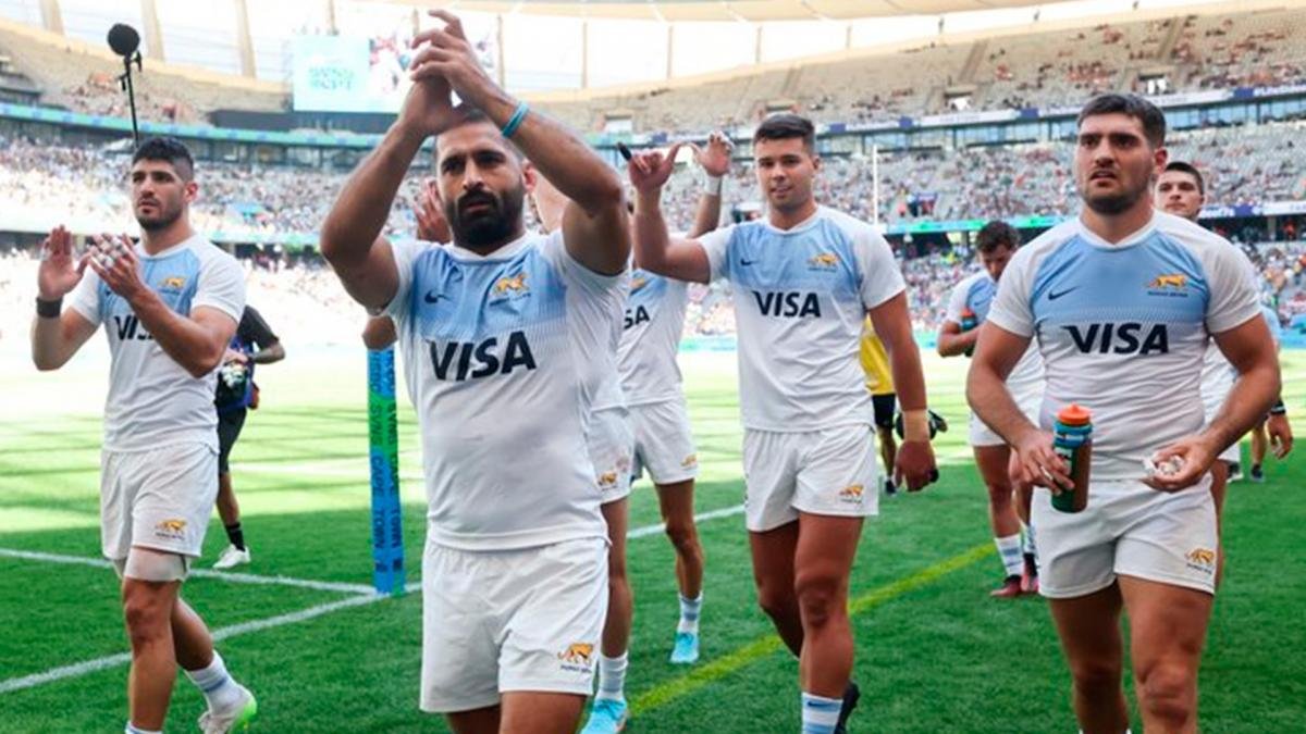 Los Pumas 7s campeones en Ciudad del Cabo Foto X LosPumas7arg