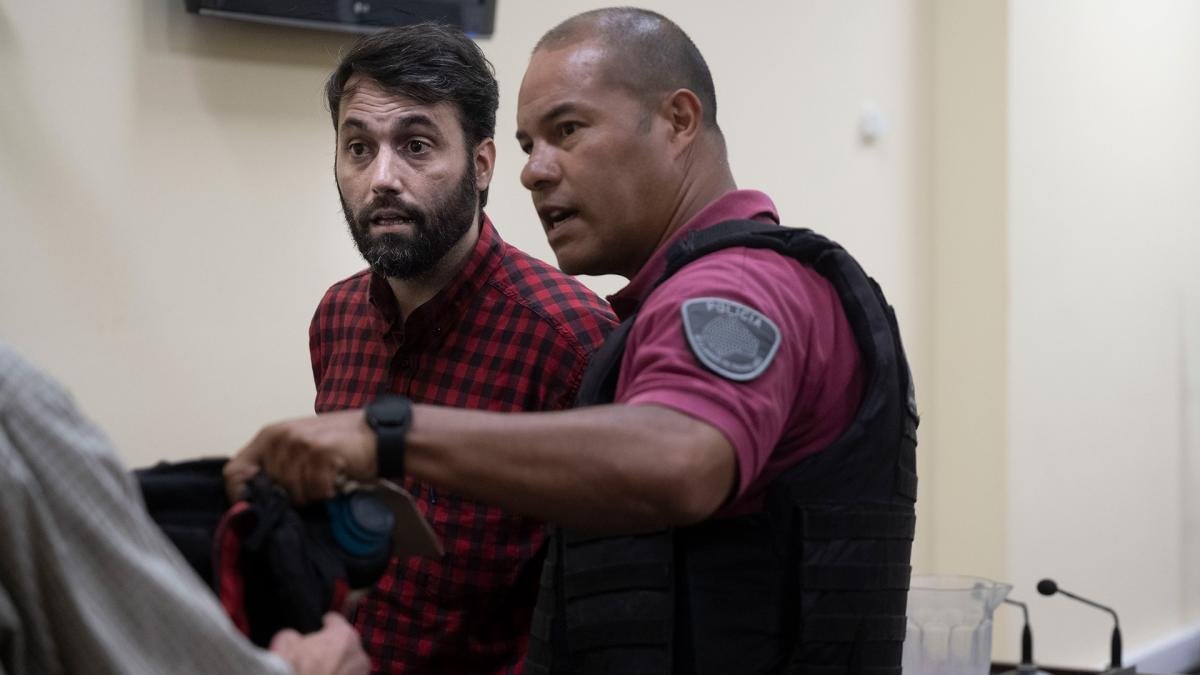 Francisco Amador fue condenado a prisin perpetua por el crimen de su exnovia Marianela Rago Foto Pepe Mateos